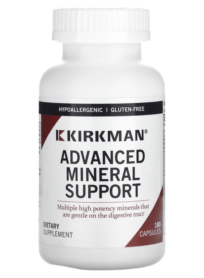 Kirkman Labs Advanced Mineral Support 180 Capsules
