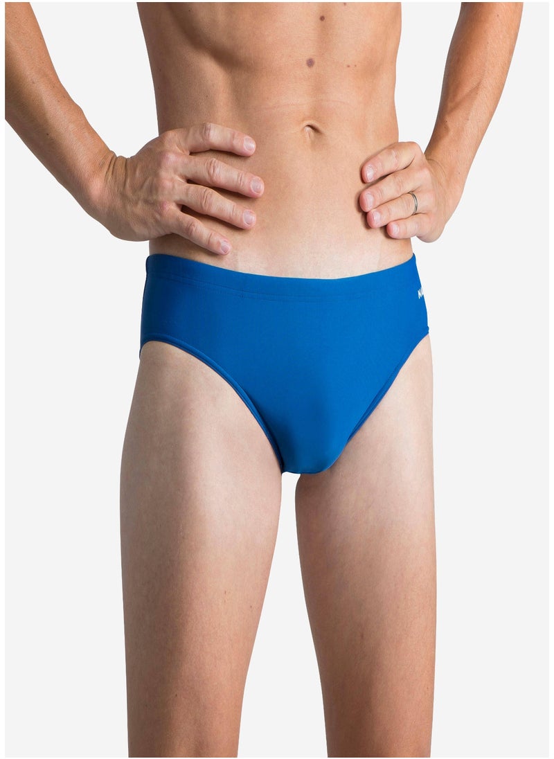NABAIJI NABAIJI by DECATHLON, Men Swimming Briefs Trunks 100 Basic Comfortable Fit Blue  - Image 1