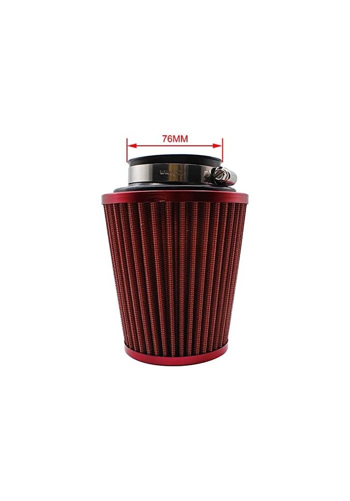 Wivplex Universal 3" High Flow Car Air Filter - Image 2