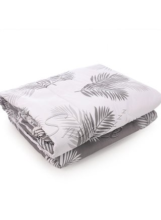 Snooze summer quilt double face, 220*235 cm, Gray tropical design - pzsku/Z58CF611C7B4410A84E36Z/45/_/1716966573/a5be43f8-55cd-4889-98ad-bf3db5063f9a