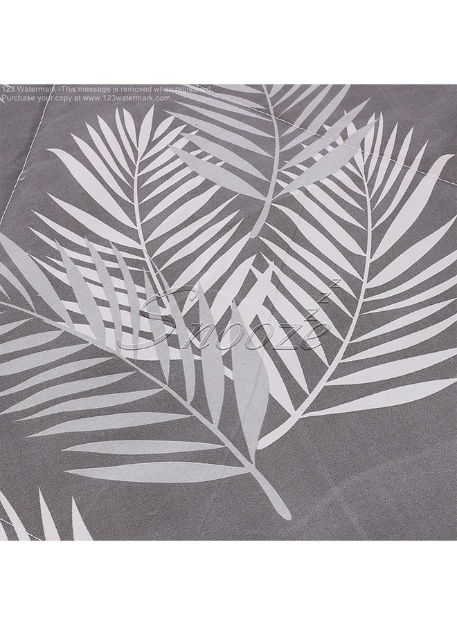 سنوز لحاف صيفي دبل فيس، سنوز، 235*220 سم، تصميم جراي تروبيكال  - Image 3
