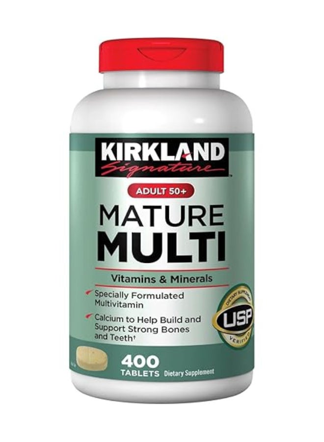 Cougar Kirkland Signature Mature Adult Multi Vitamin Tablets 400 Ct - Image 1