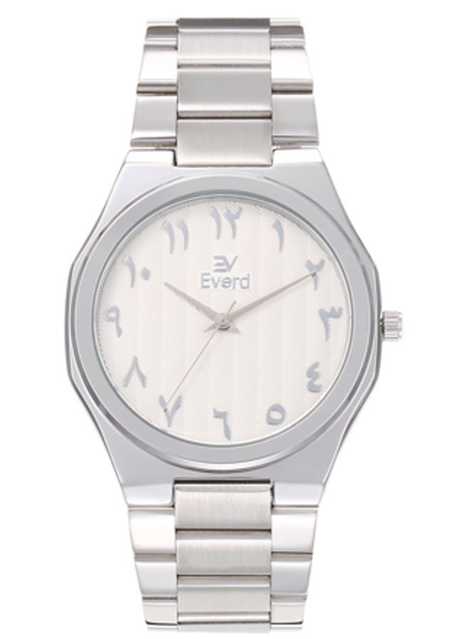 إيفيرد ساعة يد رجالية كوارتز فاخرة بتصميم عصري، مقاومة للماء ومضيئة