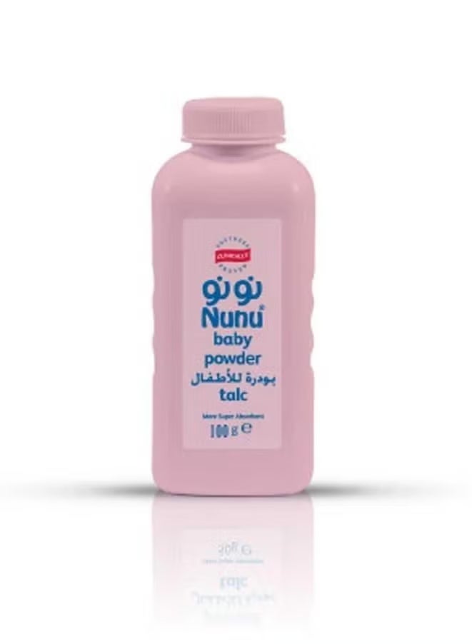 Nunu Rose Baby Powder 100g