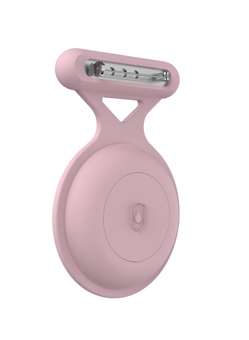 إينوشا غلافي AirTag بمشبك - 2 قطعة من السيليكون المرن مع حزام مفتاح إضافي، مثالي للأطفال وكبار السن والأمتعة - Image 3