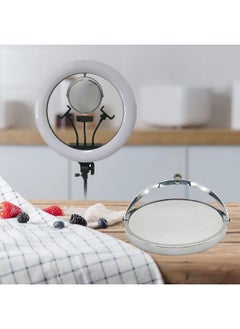 General 18-inch Fill Light High Brightness High Display Value LED Mobile Phone Three-color Lighting Beauty Photography Light Live Light-Light Source Color:14 Inch Adapter  - Image 4