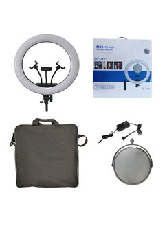 General 18-inch Fill Light High Brightness High Display Value LED Mobile Phone Three-color Lighting Beauty Photography Light Live Light-Light Source Color:14 Inch Adapter  - Image 5