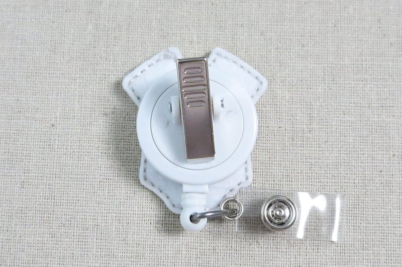 SCRAPHEART Baby Feet Onesie Badge Reel, Labor & Delivery Nurse Retractable ID Holder, NICU OB-GYN Badge Clip, Cute Healthcare Worker Gift - Image 4