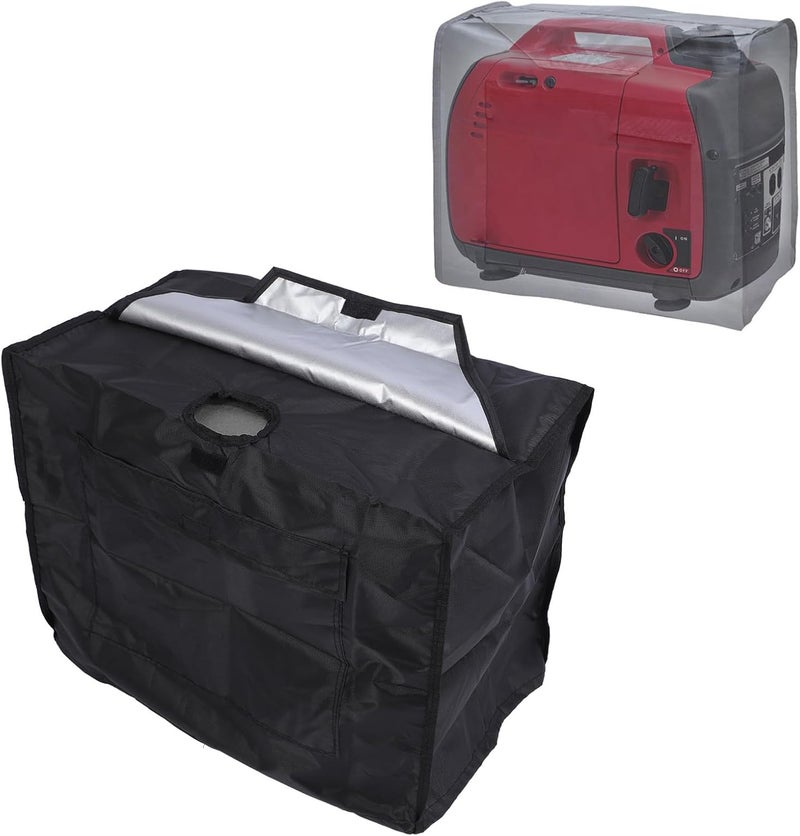 Outdoor Generator Cover, Water and Windproof, Lightweight and Portable, for EU2000i EU2200i EU2200ic, Made of Oxford Cloth with PVC Coating - Image 5