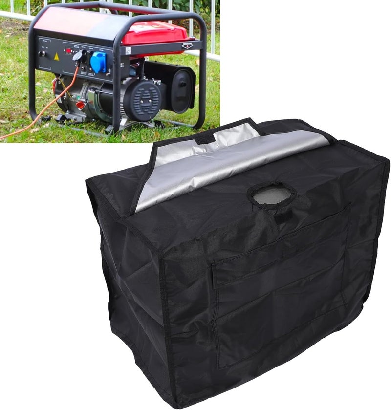 Outdoor Generator Cover, Water and Windproof, Lightweight and Portable, for EU2000i EU2200i EU2200ic, Made of Oxford Cloth with PVC Coating - Image 2