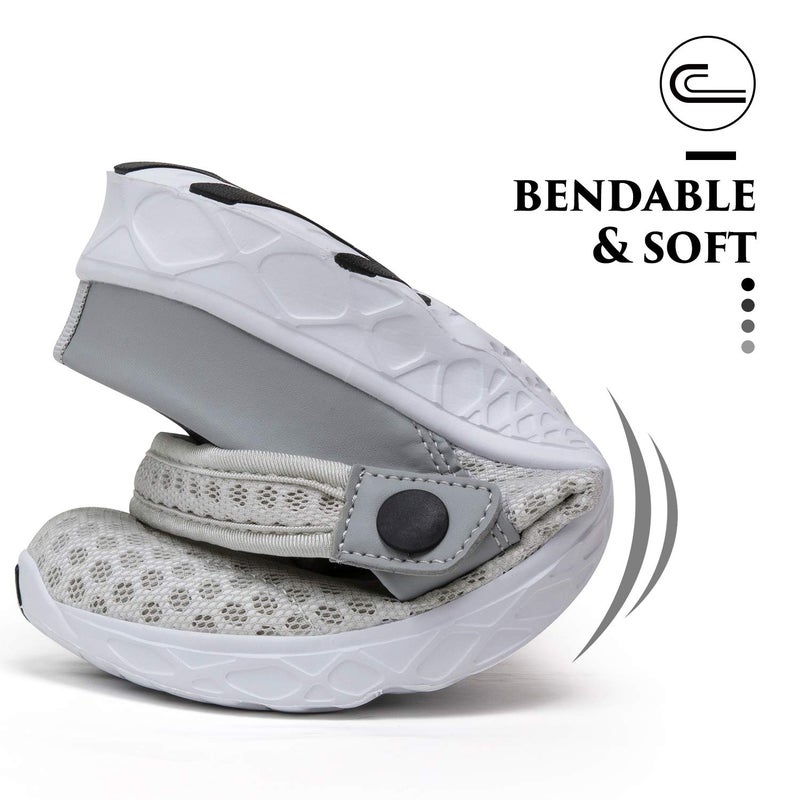 SAGUARO Men's Women's Quick Dry Garden Shoes Lightweight Breathable Gardening Clog Water Shoes Mesh Sandals for Sports Outdoor Beach Pool Exercise Beige 15 Women/13 Men - Image 4