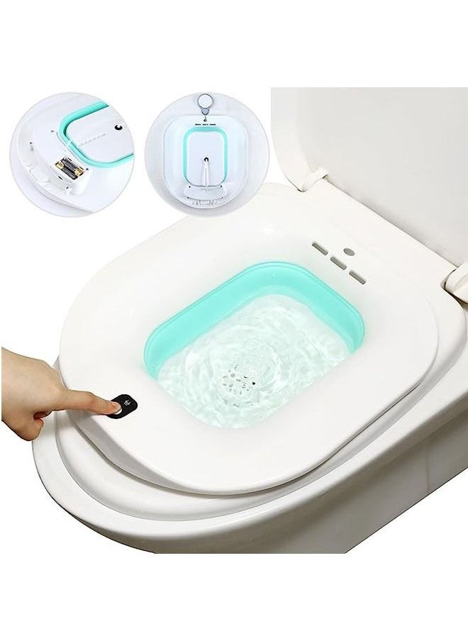 Arabest - Electric Sitz Bath for Hemorrhoids，Sitz Baths for Postpartum Care, Sitz Bath Tub for Postpartum Care Ease, Foldable Sits Bath Tub Soak  (Spout) - Image 1