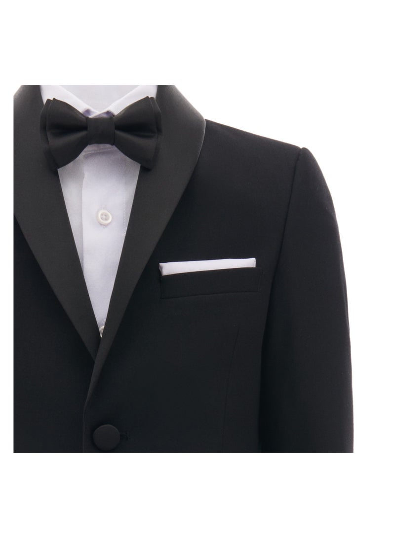 فيا بامبينو بدلة رسمية للأولاد باللون الأسود 9067 - Image 3