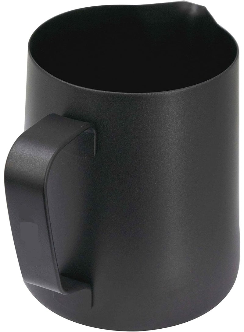 Beauenty Stainless Steel Espresso Coffee Pitcher Kitchen Home Craft Scale Coffee Latte Milk Frothing Jug , (Black, 350ml) - Image 5