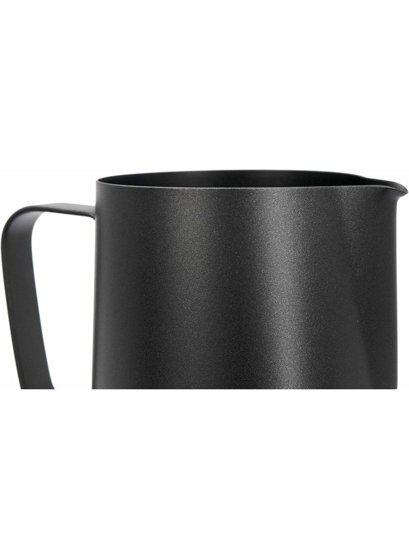 Beauenty Stainless Steel Espresso Coffee Pitcher Kitchen Home Craft Scale Coffee Latte Milk Frothing Jug , (Black, 350ml) - Image 4