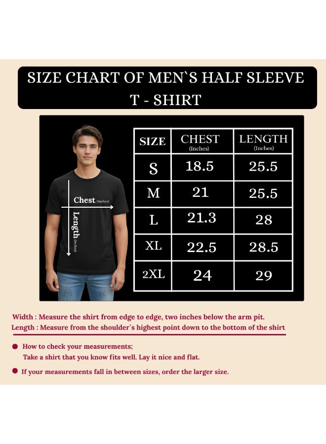 PRINTSHOP4ME Egypt Adult Men’s T-Shirt–Soft Cotton Round Neck T-Shirt With Short Sleeves–Comfortable Tee For Travel And Everyday Use–Egypt Printed Design For Casual Wear - Image 2