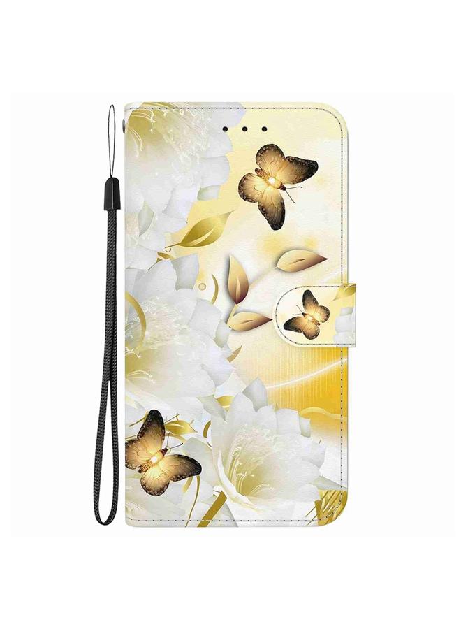 اس-توب جراب لهاتف Samsung Galaxy S25 Ultra 5G مصنوع من الجلد برسومات ملونة وملمس كريستالي - Image 2