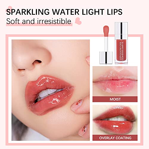 Sokgo Hydrating Lip Glow Oil, Plumping Lip Gloss, Moisturizing Lip Oil Gloss, Transparent Moisturizing Lip Balm, Natural Lip Plumper - Image 3