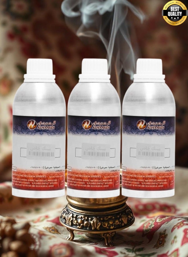 ALHAMIDI 3 Pieces Special Musk 500ML - Image 1