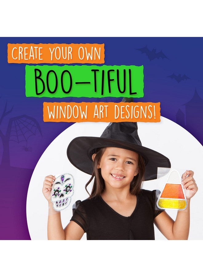 Creativity for Kids Creativity for Kids Halloween Window Art - Halloween Crafts, Make Your Own Halloween Window Clings  - Image 3