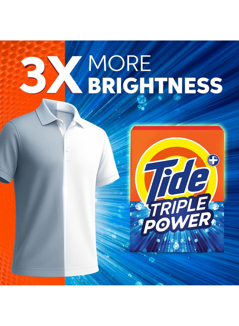 Tide Triple Power Original Laundry Detergent Powder 2 x 2.5kg - Image 5