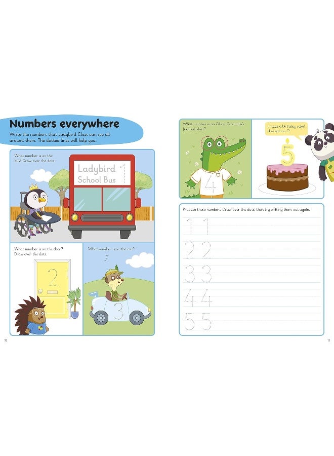 Count from 0 to 20: A Learn with Ladybird Activity Book 3-5 years: Ideal for home learning (EYFS) - Image 2