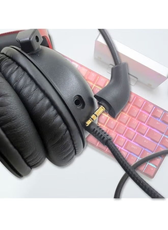 كيلا ميكروفون ألعاب بديل مناسب لسماعات الرأس Kingston HyperX Cloud 2 II Cloud Core Cloud Pro CloudX Xbox One Nintendo Switch PS4 الكمبيوتر الشخصي - Image 5
