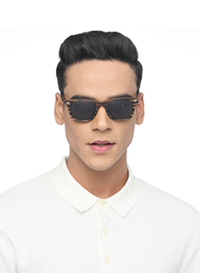 VINCENT CHASE Unisex Full Rim Square Classics Branded Latest And Stylish Sunglasses Polarized And 100% UV Protected Unisex Large VC S16746 - Image 3