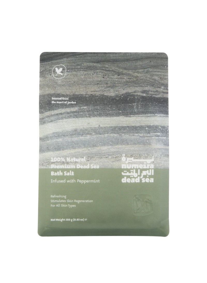 Peppermint Dead Sea Bath Salt - Image 1