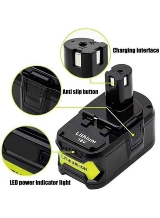 18V 6.0Ah Rechargeable Battery for Power Tool Series BPL1820 RB18L50 RB18L40 P104 P107 P108 P109 - Image 3