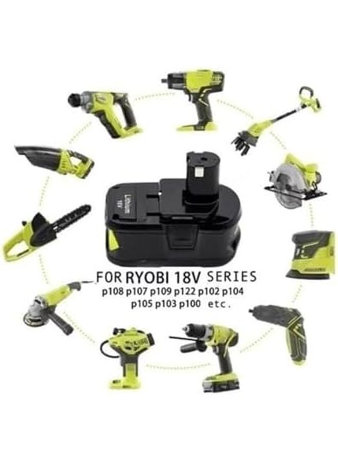 18V 6.0Ah Rechargeable Battery for Power Tool Series BPL1820 RB18L50 RB18L40 P104 P107 P108 P109 - Image 4