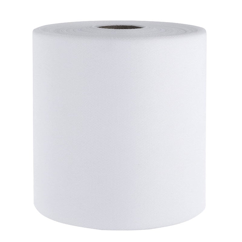 ICOSHOW Tulle Fabric Roll, 6â€ by 200 Yards (600FT) Tulle Organza Fabric Spool for DIY Tutu Skirt Baby Shower Decor Wedding Backdrop Crafts Birthday Party Supplies (White) - Image 3