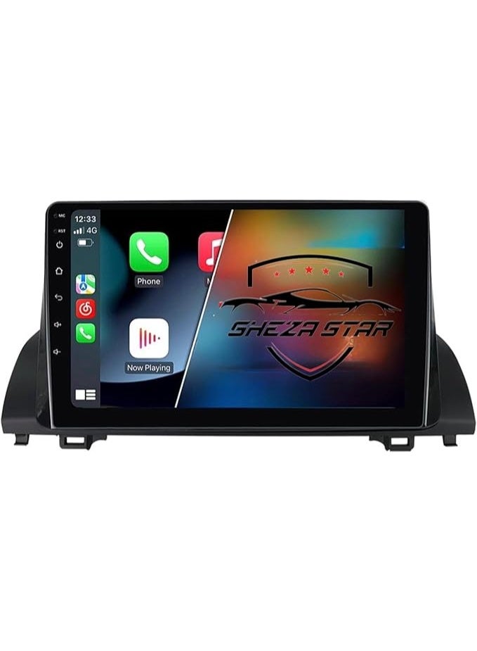 SHEZA STAR Android Car Stereo for Honda Accord 10th 2018-2022 4GB RAM 32GB ROM Support Carplay, M-Link Wi-Fi BT, Radio GPS, 10 Inch IPS Touch Screen with AHD Camera Included - Image 1