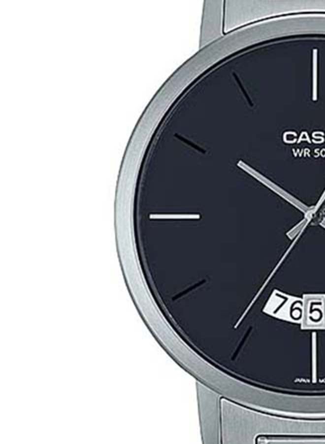 CASIO Men Wrist Watch MTP-B100D-1EVDF - 43 mm - Silver - Image 4