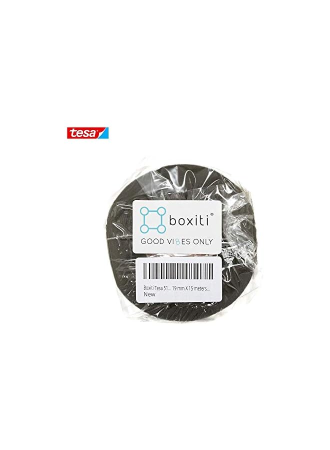 Tesa Tesa set of 4 pcs Tesa 51608 Black Fuzzy Fleece Interior Wire Loom Harness Tape 19 mm X 15 Meters  - Image 4