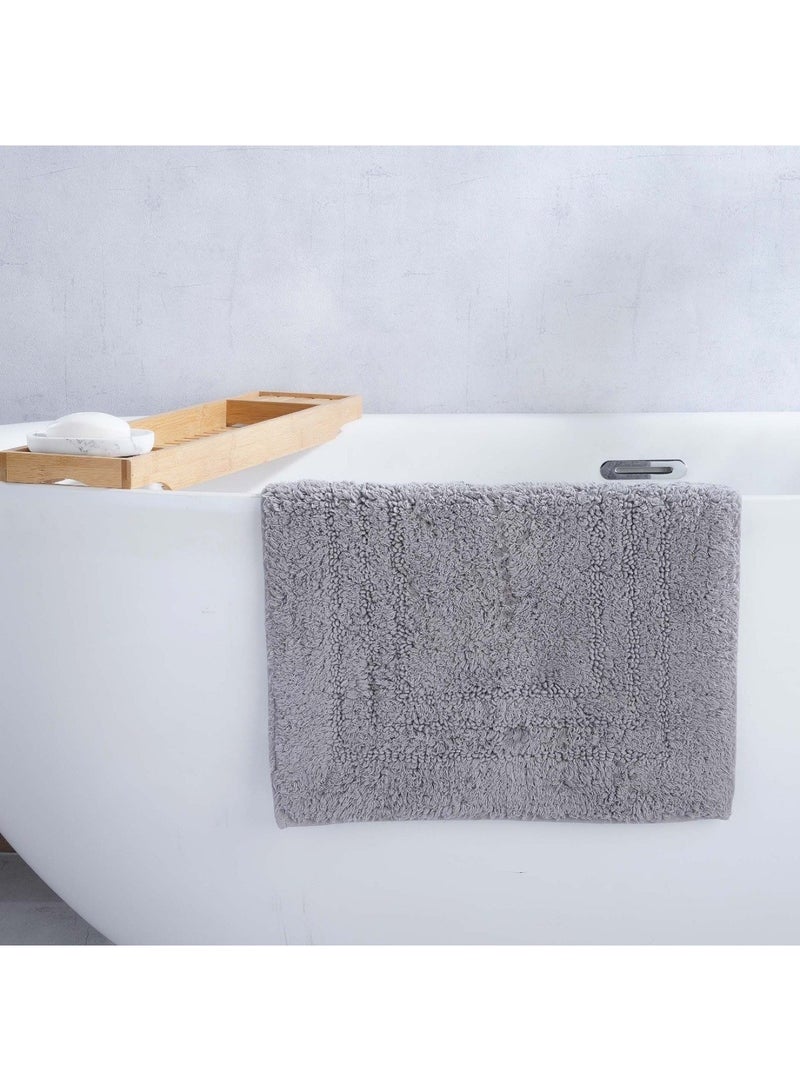 Pan Home Room Essentials Bathmat 45x70cm - Grey - Image 2