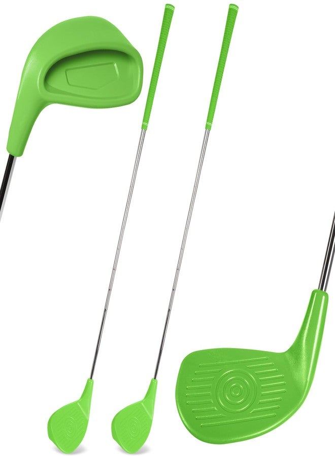 Samorillo [2 Pack] Backyard Outdoor Golf Clubs with Oversized Club Heads - Two Right-Handed Clubs Perfect for Players Over 5ft Tall - Made to Hit Plastic or Foam Balls - Safe for Sand Grass Yards Beach & Parks - Image 1