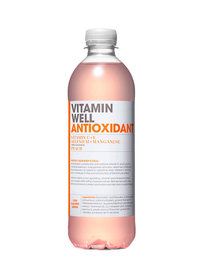 Vitamin Well Antioxidant Peach With Vitamin C And E Plus Selenium And Manganese bottle 500ml - Image 1