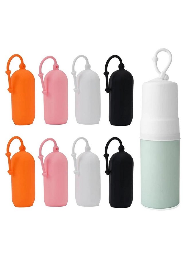 INOVERA (LABEL) INOVERA (LABEL) 8 Pieces Travel Bottle Covers - Leak Proof Bottles Sleeves - Reusable Elastic Cover for Toiletry, Shampoo & Lotion Containers (Multicolor)  - Image 1
