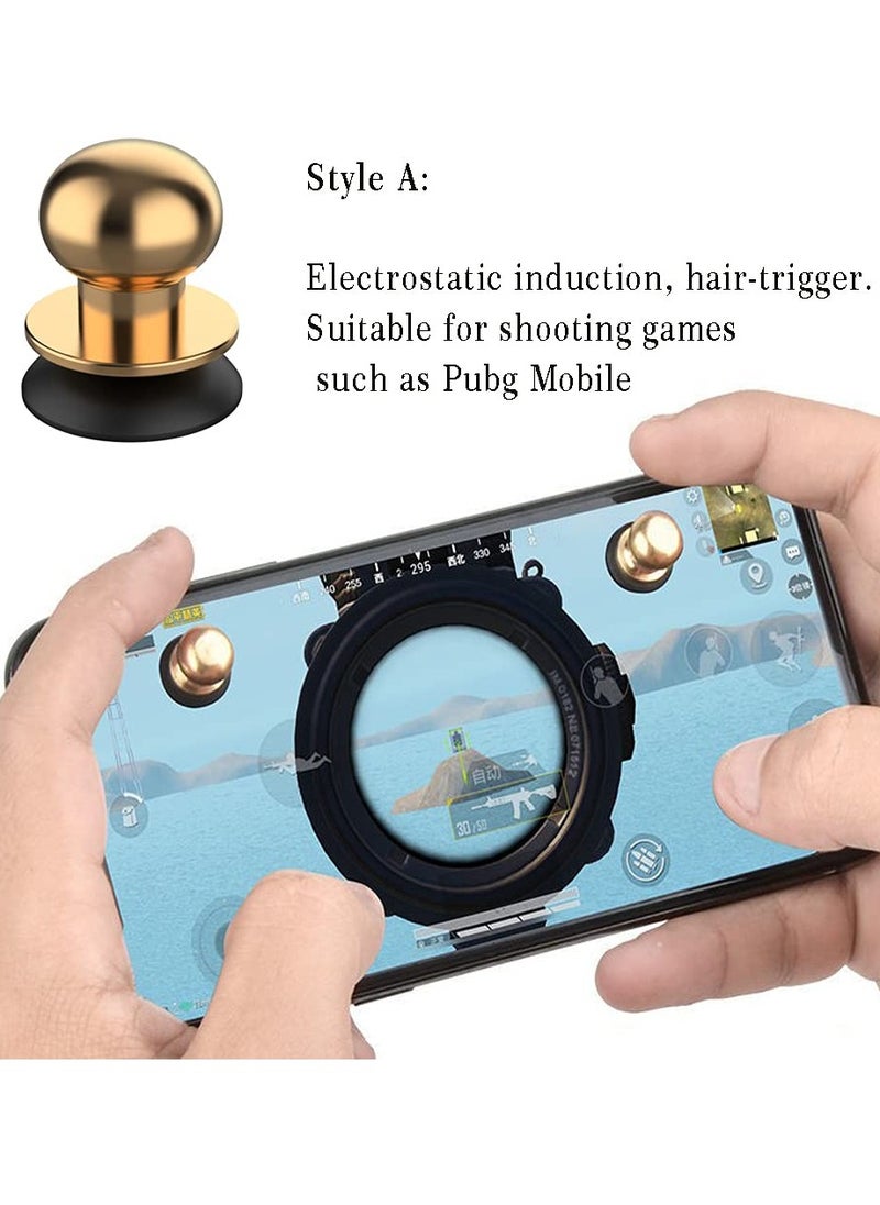 Beauenty Mobile Game Controller Triggers for PUBG, Fortnite, Call of Duty Mobile - Sensitive Joystick Aim  Shoot Triggers for iPhone/Android Phones  Tablets (1 Pair)  - Image 2