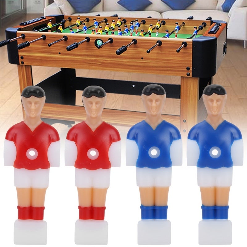 Foosball Replacement Players: High-quality Environmental Protection Plastic, Durable - Lightweight Small Size, Easy Tool-free Installation - Foosball Men for Table Football Game Parts - Image 2