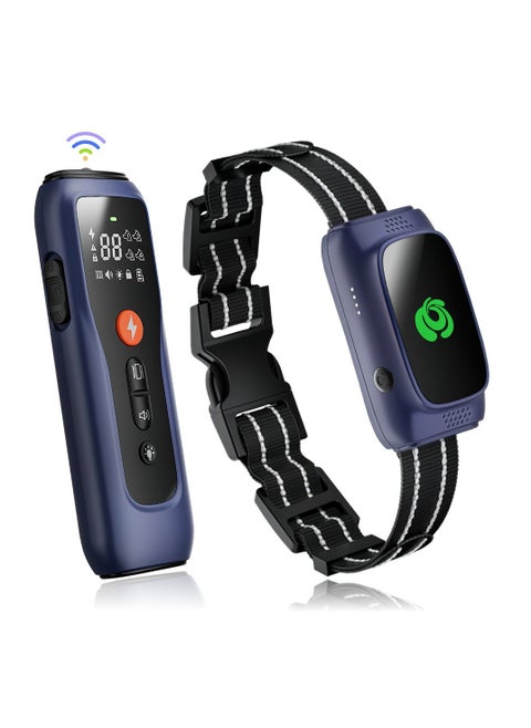 Dog Training Collar with Remote Control 2800FT - Dog Shock Collar for Medium and Large Dogs, IPX7 Waterproof E Collar for Dog Training with Unique 3-Setting Safety Lock and Flashlight