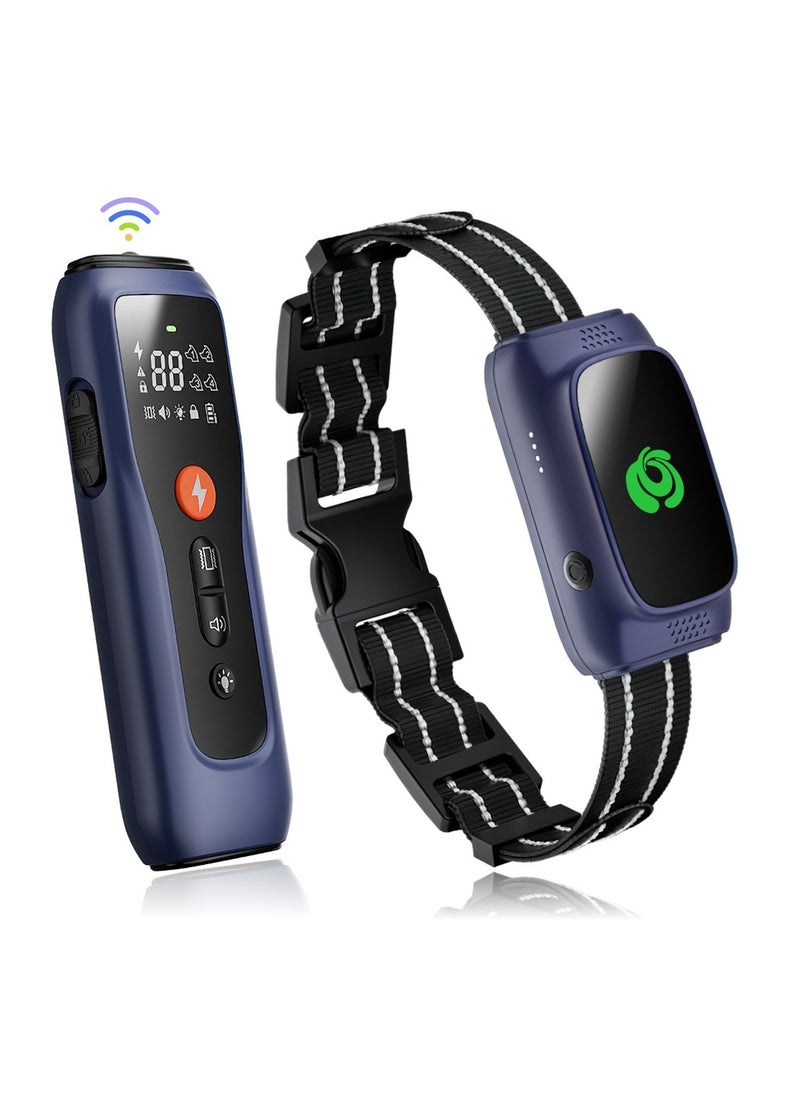 Dog Training Collar with Remote Control 2800FT - Dog Shock Collar for Medium and Large Dogs, IPX7 Waterproof E Collar for Dog Training with Unique 3-Setting Safety Lock and Flashlight