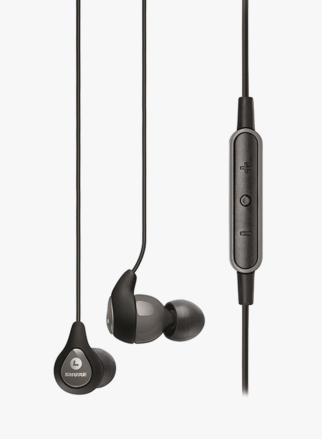 Shure SE112-GR Sound Isolating Earphones With Single Dynamic MicroDriver Grey/Black - Image 2