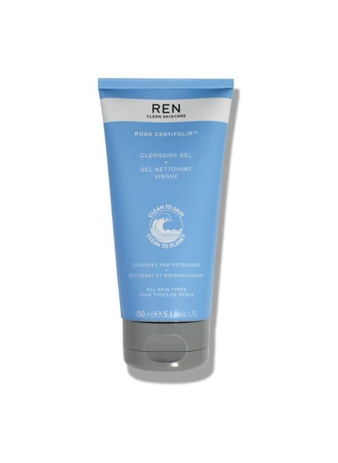 REN CLEAN SKINCARE - ROSA CENTIFOLIA™ CLEANSING GEL  150ML - Image 1