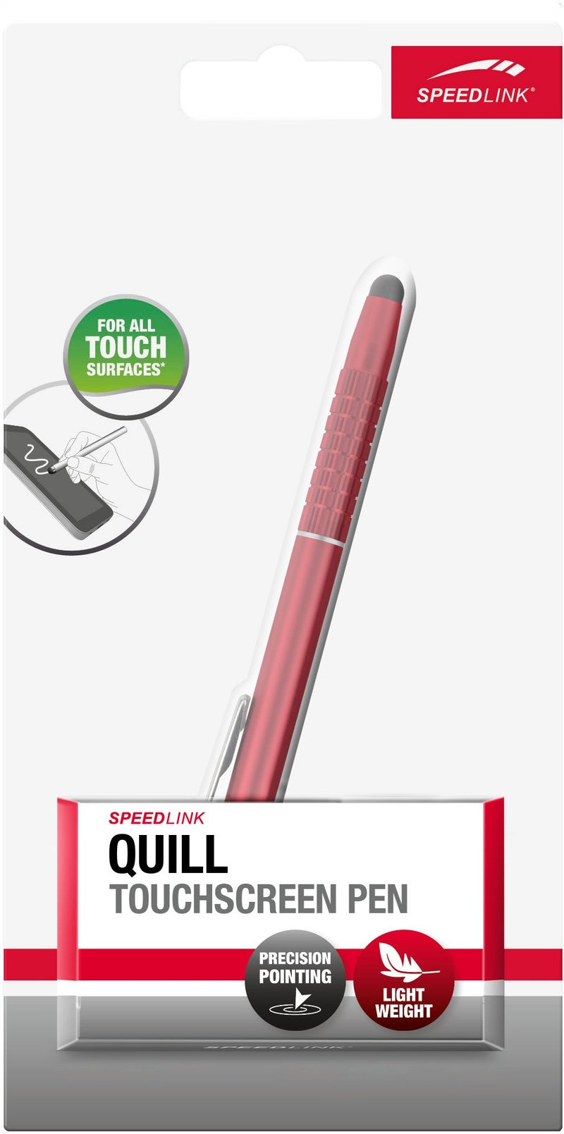 SPEEDLINK Speed Link SL-7006-RD Quill Touchscreen Digital Pen - Red - Image 4