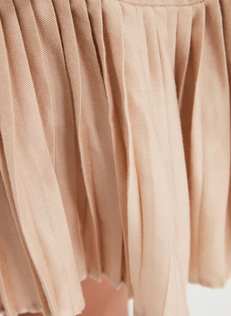 trendyol Pleated Shirt Dress