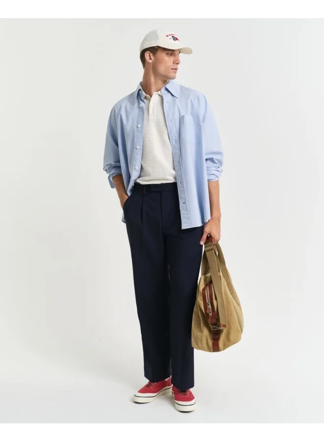 غانت Textured Striped Polo Shirt