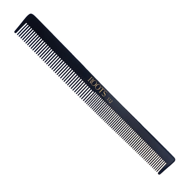 ROOTS - Professional Hair Cutting Comb | Dual Teeth For Styling/Detangling | Salon Grade - For Men/Women | Ideal for Sectioning & Colouring | Prevent Hair Damage | Length - 8.2 Inch | Model No. 112 - Image 5