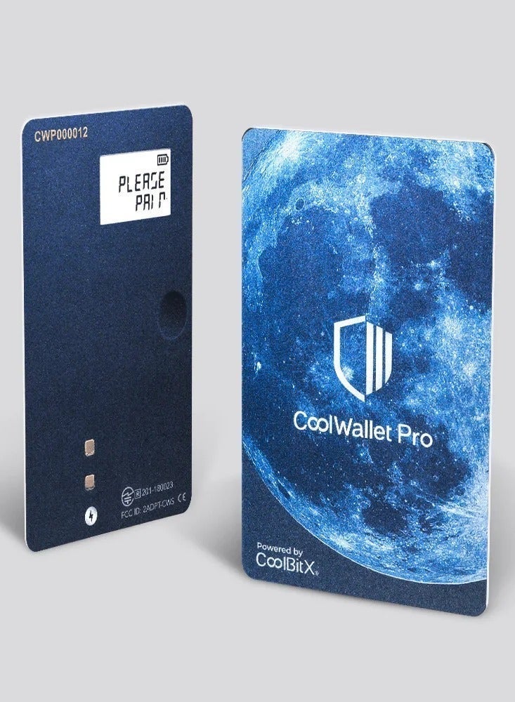 CoolWallet Pro Crypto Hardware Wallet + CryptoKIT Premium Bundle | Official UAE Reseller, E-Paper Display, Advanced Security (EAL6+), Military Bluetooth, Anti-Tamper, Water Resistant, NFT, for iOS/Android - Image 3